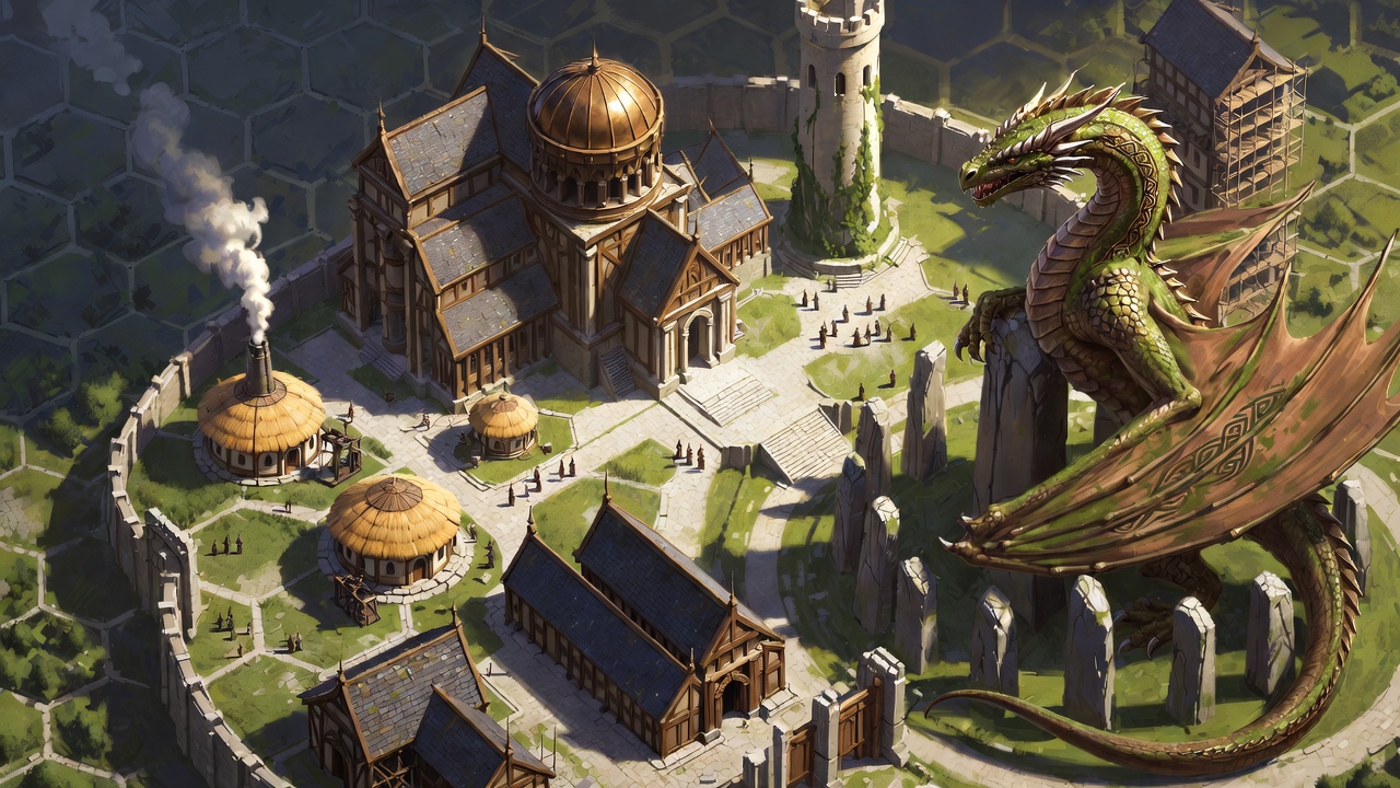 City view concept art