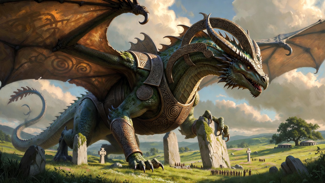 Celtic Dragon Armoured