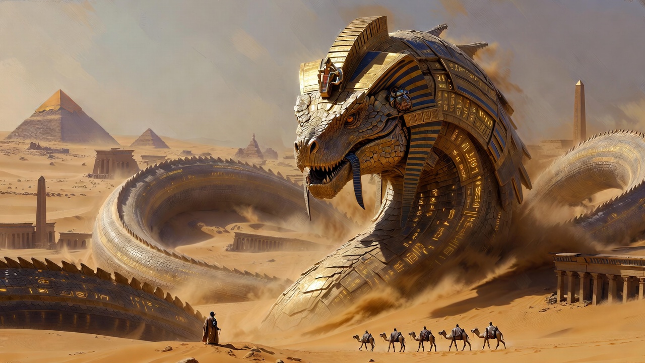 Egyptian Wyrm Armoured